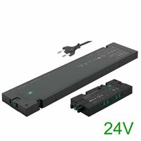 Loox5 24V voeding 90W inclusief aansluitsnoer 2 meter met stekker verdeler schakelen en dimmen