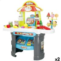 Speelgoedsupermarkt 66 x 68 x 25 cm 2 Stuks