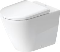 Duravit D-Neo staand toilet met vuilafstotende laag 37x58x40cm Wit