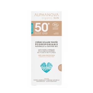 Alphanova BIO SPF 50 getinte allergische gevoelige huid