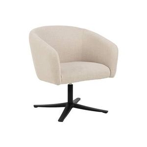 by fonQ Shell Draaifauteuil - Beige