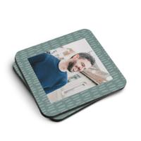 Vierkante onderzetters bedrukken - 2 stuks