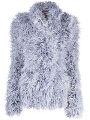 Ottolinger veste en fourrure artificielle - Bleu
