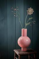 Pip Studio Vaas Metaal Medium Roze 24x40cm