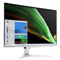 Acer Aspire C27-1655 I76101 NL Intel® Core™ i7 68,6 cm (27") 1920 x 1080 Pixels 16 GB DDR4-SDRAM 512 GB SSD Alles-in-één-pc NVIDIA GeForce MX330 Windows 11 Home Wi-Fi 6 (802.11ax) Zwart, Zilver - thumbnail