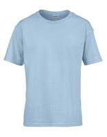 Gildan G64000K Softstyle® Youth T-Shirt - Light Blue - XL (164/174) - thumbnail