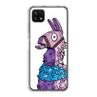 Lama: Samsung Galaxy A22 5G Transparant Hoesje