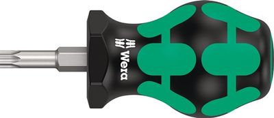 Wera Schroevendraaier | maat T 27 | klinglengte 25 mm | 2-componentengreep | ronde kling | 1 stuk - 05008860001 05008860001