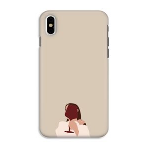 I drink wine: iPhone XS Tough Case