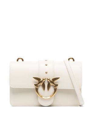 PINKO sac porté épaule à boucle Love Birds - Blanc