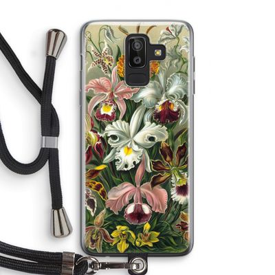 Haeckel Orchidae: Samsung Galaxy J8 (2018) Transparant Hoesje met koord