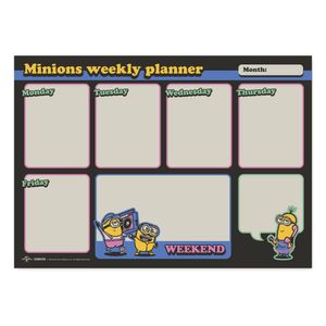 Minions A4 Weekplanner 2024