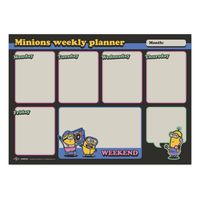 Minions A4 Weekplanner 2024 - thumbnail