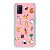 Happy bento friends: Oppo A92 Transparant Hoesje