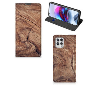 Motorola Moto G100 Book Wallet Case Tree Trunk