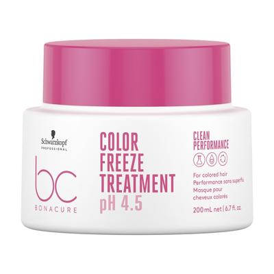 Schwarzkopf BonaCure Clean Performance Color Freeze Treatment pH 4.5 200ml