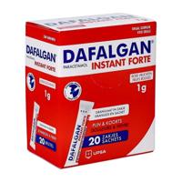 Dafalgan Instant Forte Rode Vr. 1g Gran Zakje 20