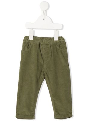 Knot pantalon Dylan en velours côtelé - Vert