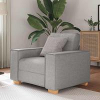 Sofa Stoel Wolk Grijs 60 cm Stof