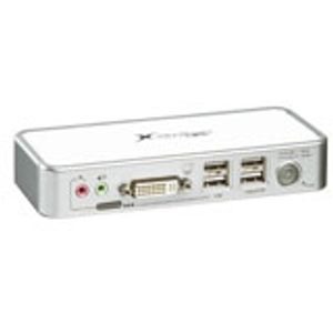 Intronics Compacte DVI / USB KVM switch + Audio