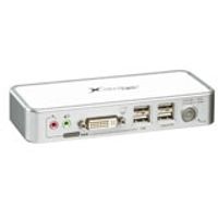 Intronics Compacte DVI / USB KVM switch + Audio