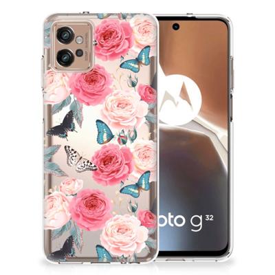 Motorola Moto G32 | TPU Case | Butterfly Roses