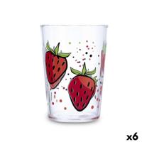 Waterglas Luminarc Fresas Multicolour Glas Aardbeien 500 ml (6 Stuks)