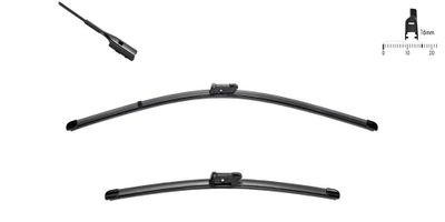 Ruitenwisser ORIGINAL VISIOFLEX SET 119468