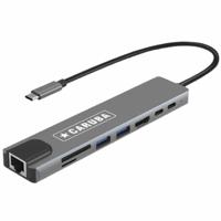 Caruba 8-in-1 USB-C Hub met Ethernet - thumbnail