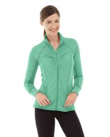 Riona Full Zip Jacket-XL-Green - thumbnail