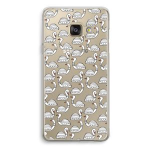 Zwanen: Samsung Galaxy A3 (2016) Transparant Hoesje