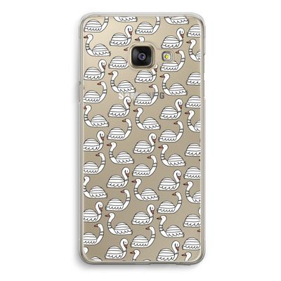 Zwanen: Samsung Galaxy A3 (2016) Transparant Hoesje
