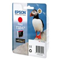 Originele inktcartridge Epson T3247 Red Zwart Rood