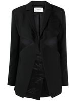 Coperni blazer à découpes - Noir