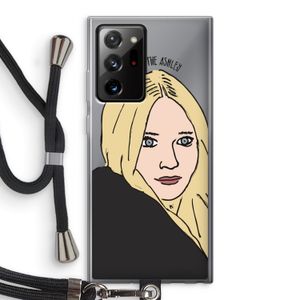 Ashley: Samsung Galaxy Note 20 Ultra / Note 20 Ultra 5G Transparant Hoesje met koord