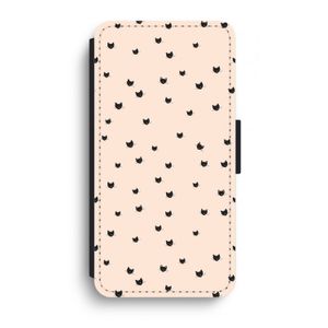 Kleine kattenkopjes: iPhone XR Flip Hoesje