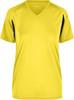 James & Nicholson JN316 Ladies´ Running-T - Yellow/Black - S