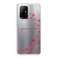 Kusjes: Oppo A94 5G Transparant Hoesje