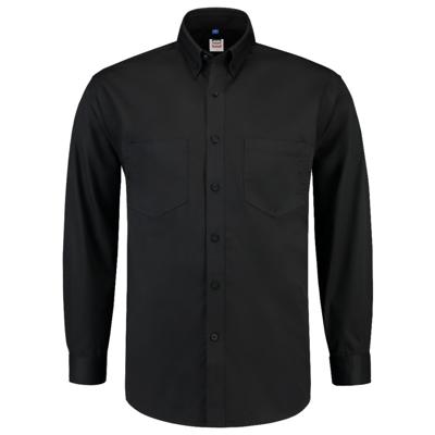 Tricorp Casual 701004 werkhemd lange mouw basis zwart maat 5XL