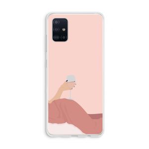 Wine: Galaxy A51 4G Transparant Hoesje