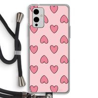 Ondersteboven verliefd: OnePlus 9 Transparant Hoesje met koord