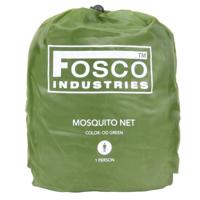 Muskietennet - 1 persoons - groen - polyester - 230 cm - klamboe