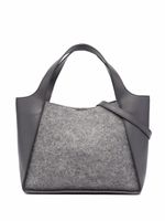 Stella McCartney sac à main à logo Stella - Gris