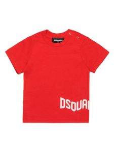 DSQUARED2 KIDS t-shirt en coton à logo imprimé - Rouge