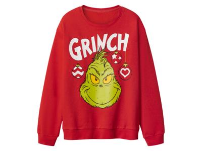 Dames kersthoodie of trui The Grinch (Rood, M (40/42)) Dames kersthoodie of trui The Grinch (Rood, M (40/42))