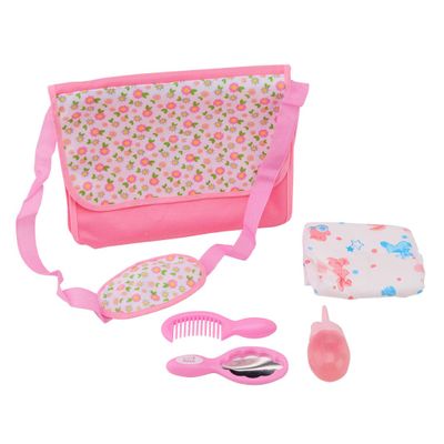 Baby Rose luier draagtas met accessoires