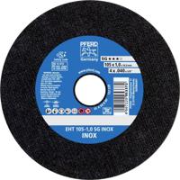 PFERD TOOLS EHT 105-1,0 SG INOX/16,0 61315113 Doorslijpschijf recht 105 mm 25 stuk(s) RVS