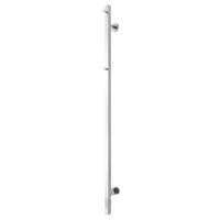 Elektrische Radiator TVS ELDO 1F Edelstaal met Timer 140x6 cm TVS Design