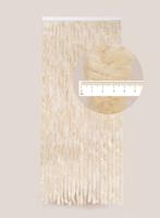 Degor Kattenstaart Vliegengordijn Effen Beige 100 x 230 cm