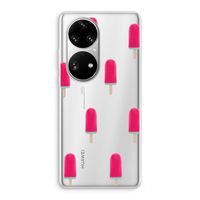 Waterijsje: Huawei P50 Pro Transparant Hoesje
